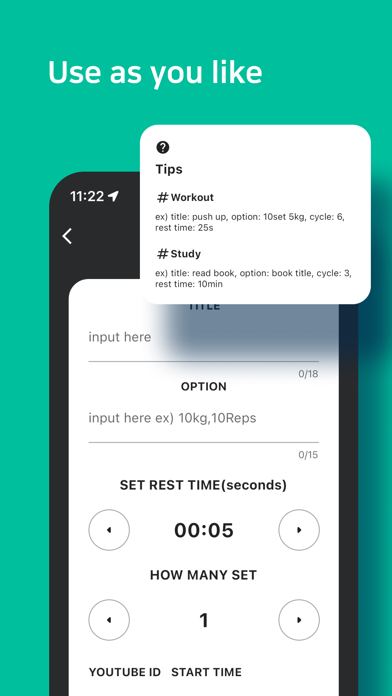 RestTimeCounter screenshot 3