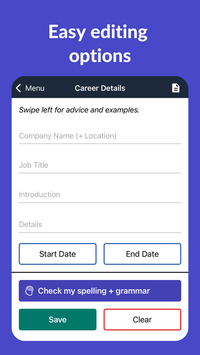 Resume Builder - CV Engineer screenshot 2