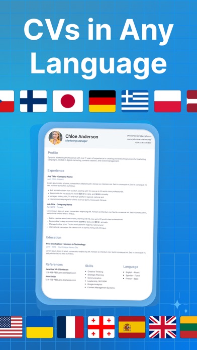 Resume Builder & CV Maker AI screenshot 2
