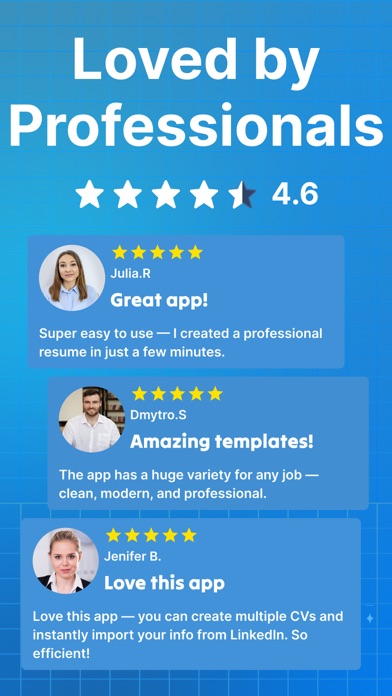 Resume Builder & CV Maker AI screenshot 1