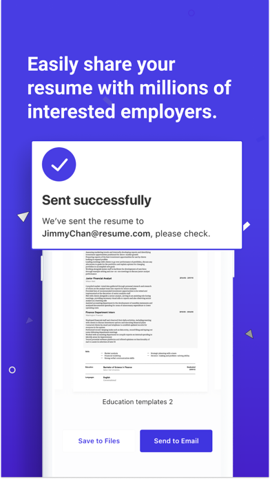 Resume Builder: PDF Resume App screenshot 1