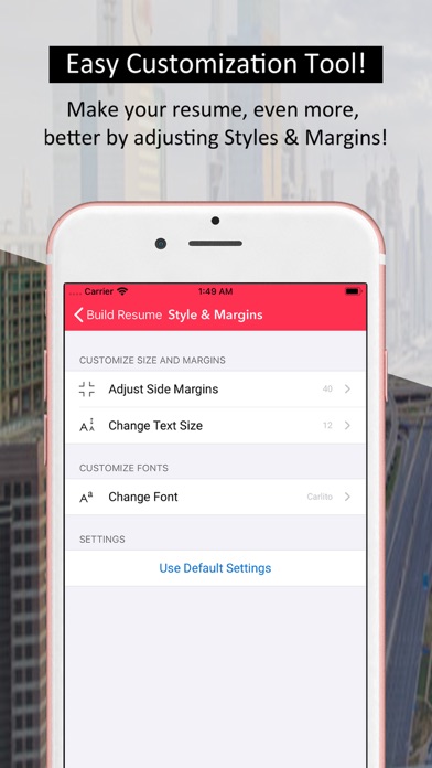 Resume Builder - PDF Templates screenshot 2