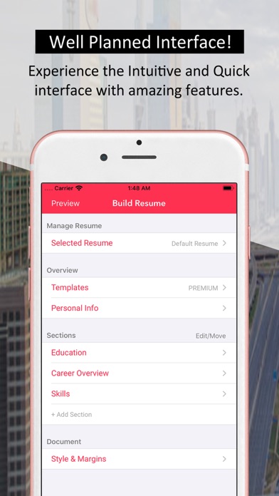 Resume Builder - PDF Templates screenshot 4