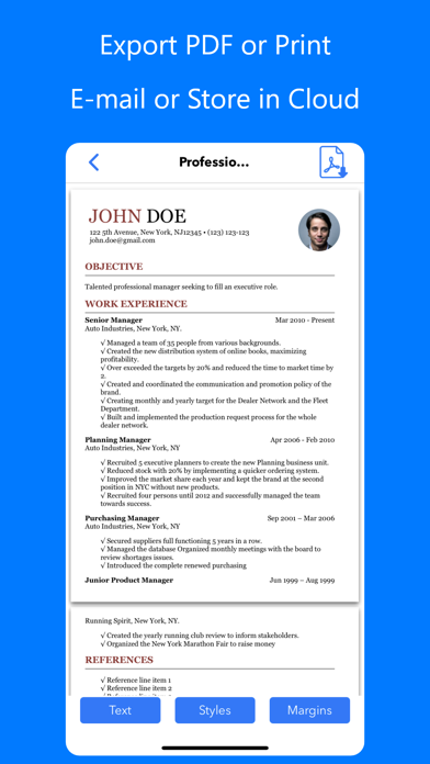 Resume Builder⁺ screenshot 2