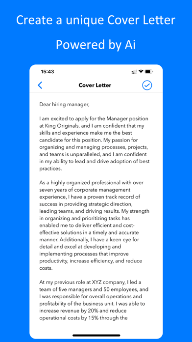 Resume Builder⁺ screenshot 1