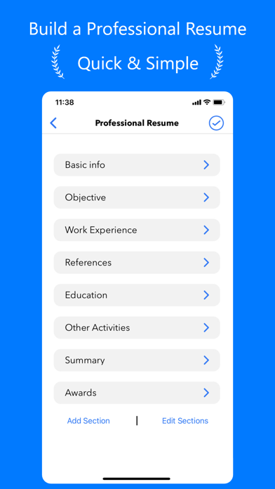 Resume Builder⁺ screenshot 4