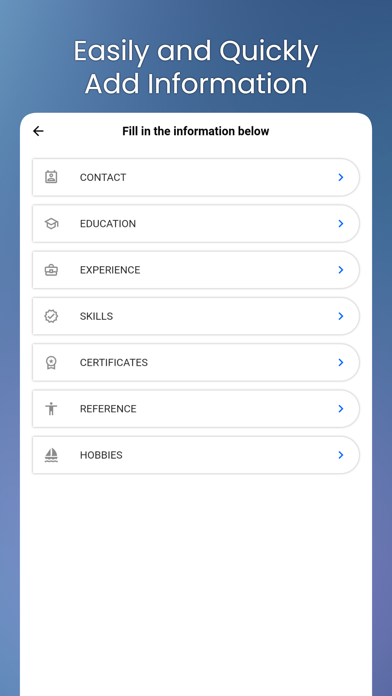 Resume Maker | CV Builder App screenshot 4