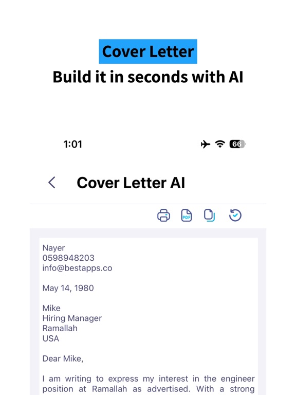 ResuME Maker - CV Jobs Builder screenshot 6