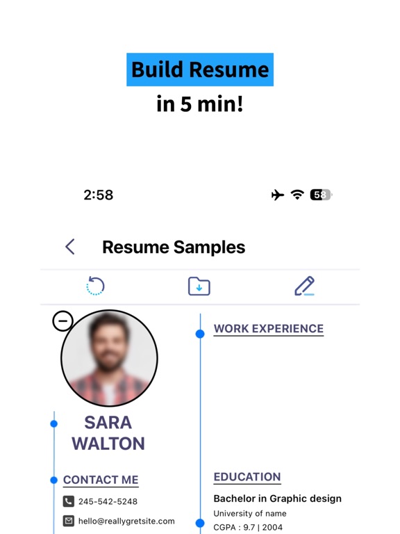 ResuME Maker - CV Jobs Builder screenshot 10