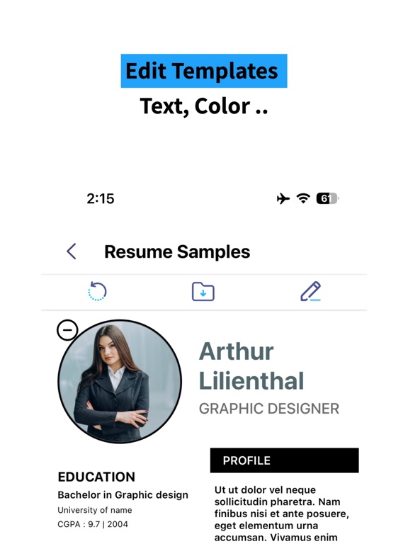 ResuME Maker - CV Jobs Builder screenshot 3