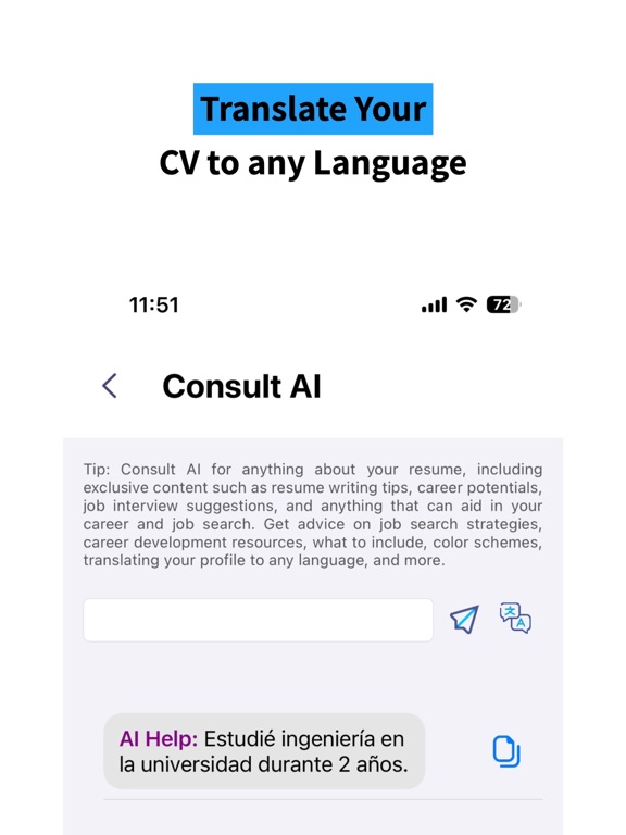 ResuME Maker - CV Jobs Builder screenshot 4