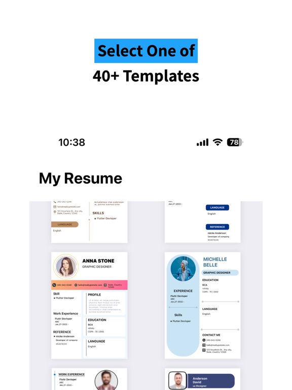 ResuME Maker - CV Jobs Builder screenshot 9