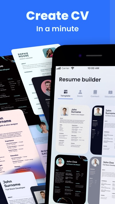 Resume Maker: PDF CV Builder screenshot 4