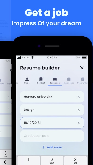 Resume Maker: PDF CV Builder screenshot 2