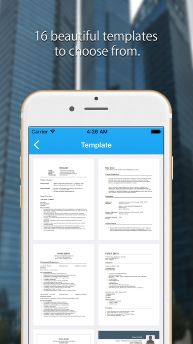 Resume Maker Professional screenshot 4