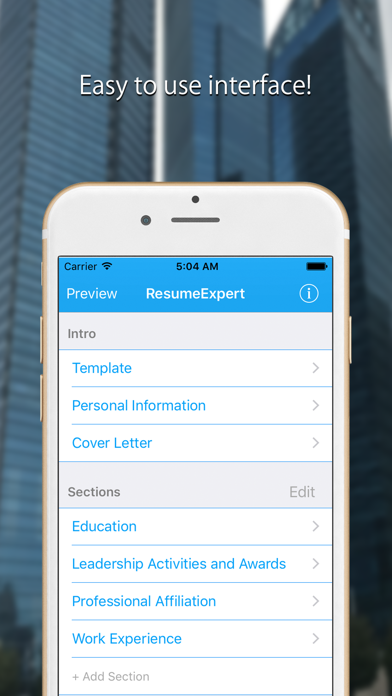 Resume Maker Professional screenshot 3