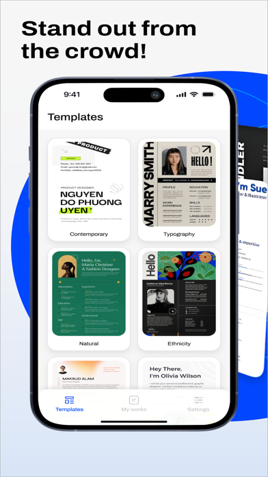 Resume PDF: Template Builder screenshot 2