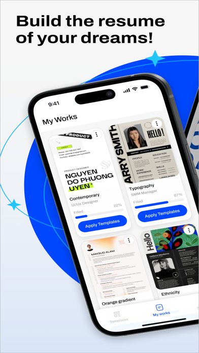 Resume PDF: Template Builder screenshot 4