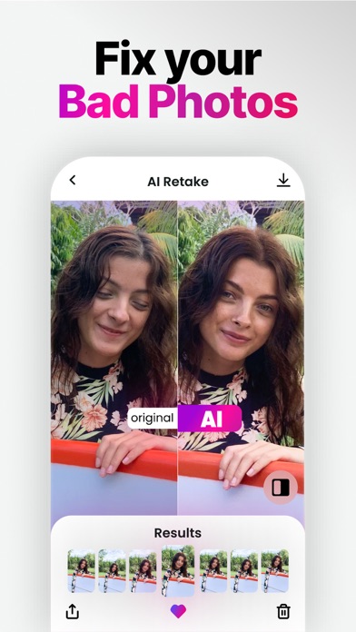 Retake AI Face & Selfie Editor screenshot 6
