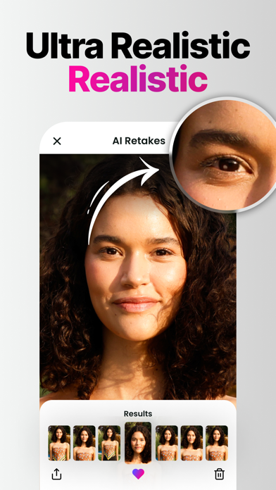Retake AI Face & Selfie Editor screenshot 1