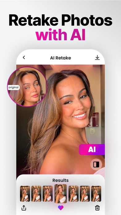 Retake AI Face & Selfie Editor screenshot 7