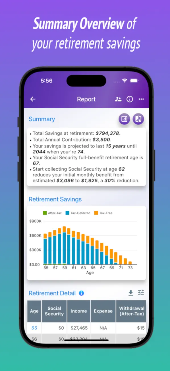 Retirement Advisor screenshot 4