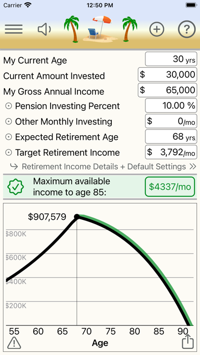 Retirement Analyst screenshot 9