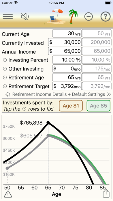 Retirement Analyst screenshot 4