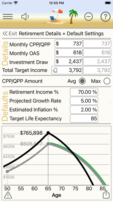 Retirement Analyst screenshot 5