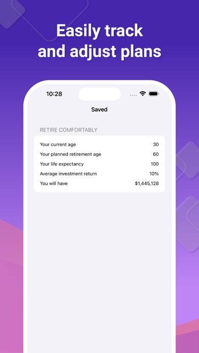 Retirement Calculator, Planner screenshot 4