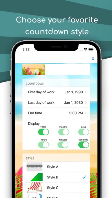 Retirement Countdown App screenshot 3