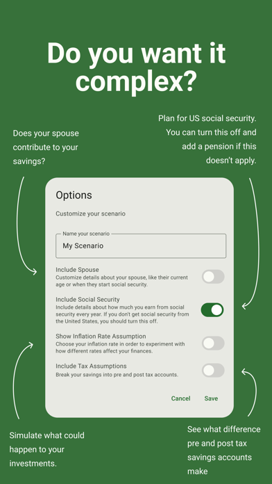 RetirePlan screenshot 4