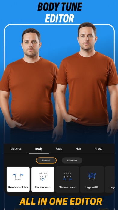 Retouch Men: Body Tune Editor screenshot 10