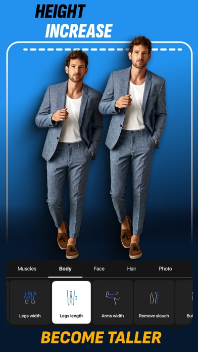 Retouch Men: Body Tune Editor screenshot 5