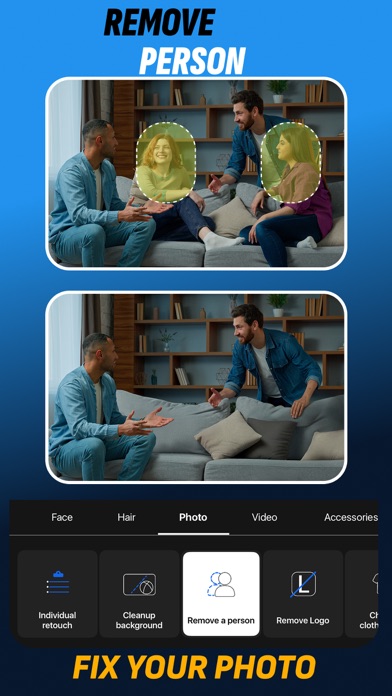 Retouch Men: Body Tune Editor screenshot 2