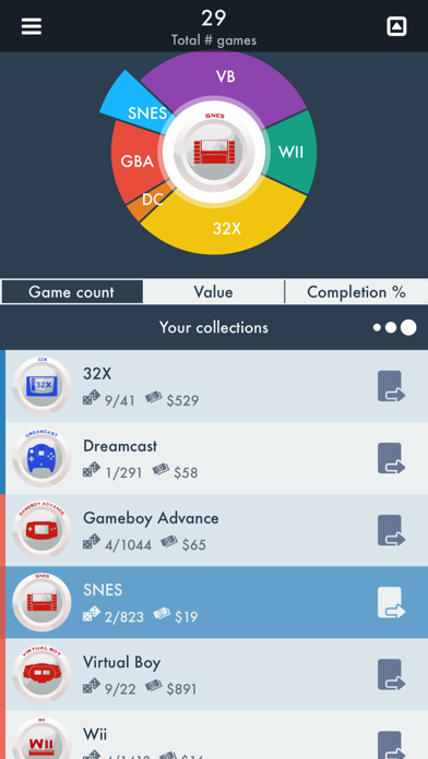 Retro Game Collector screenshot 2