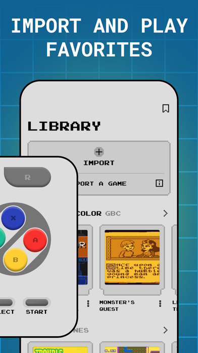 Retro game emulator - GBA, DS screenshot 2