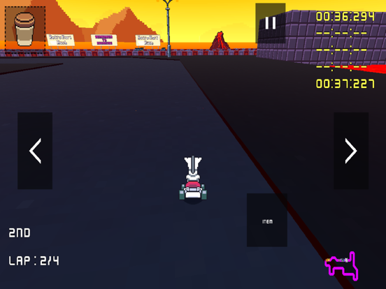 Retro Kart Rush screenshot 10