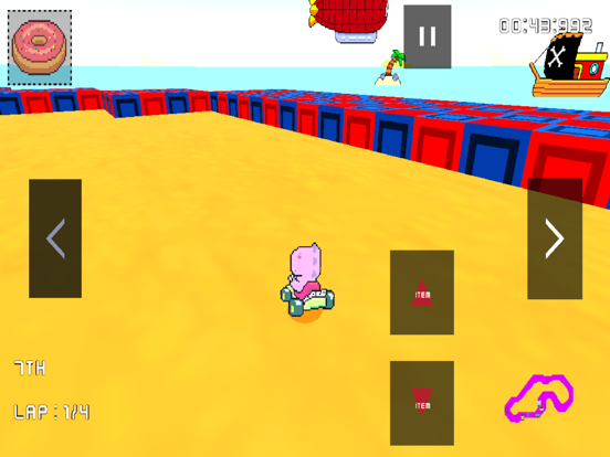 Retro Kart Rush screenshot 7