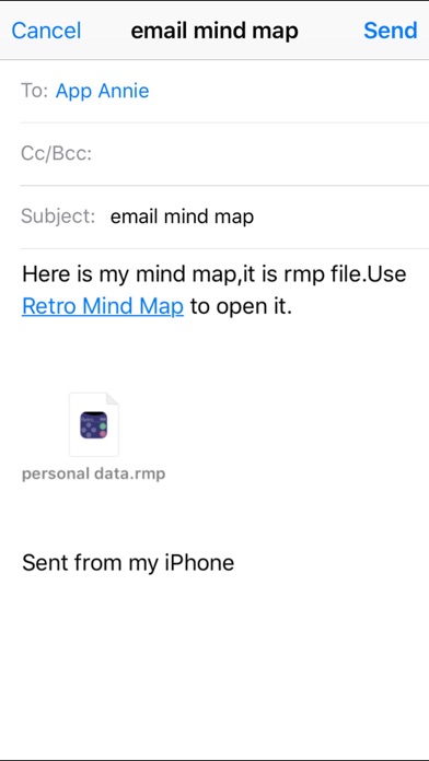 Retro Mind Map-XMB Mind Mapping notepad memo notes screenshot 1