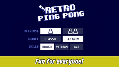 Retro Ping Pong screenshot 1