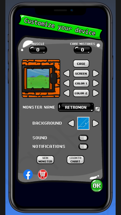 RetroMon - Virtual Pet Monster screenshot 3