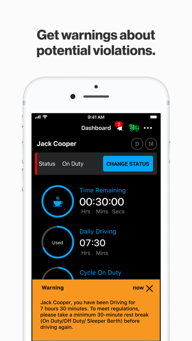 REVEAL ELD Logbook screenshot 4