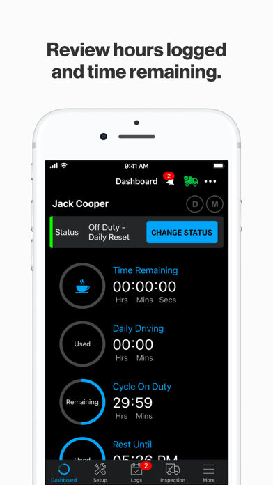 REVEAL ELD Logbook screenshot 3