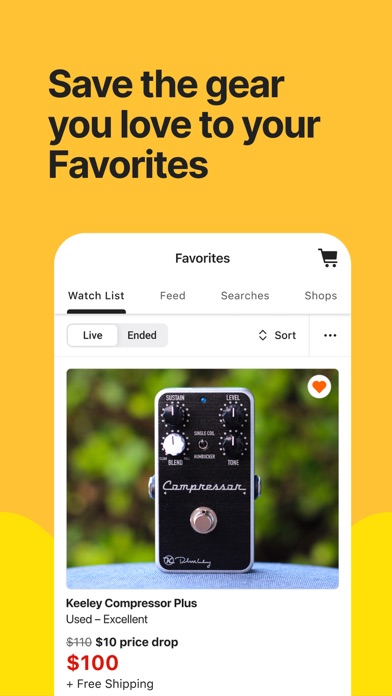 Reverb: Buy & Sell Music Gear screenshot 1