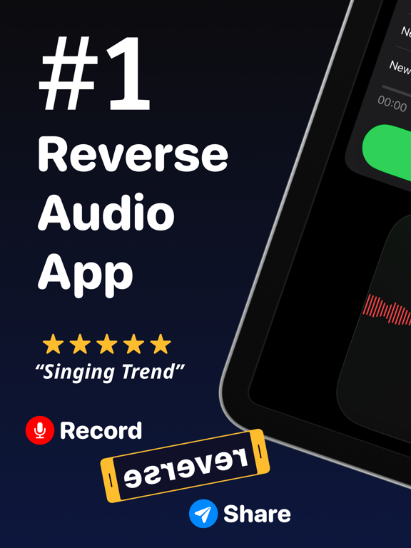 Reverse Audio: Voice Changer screenshot 5