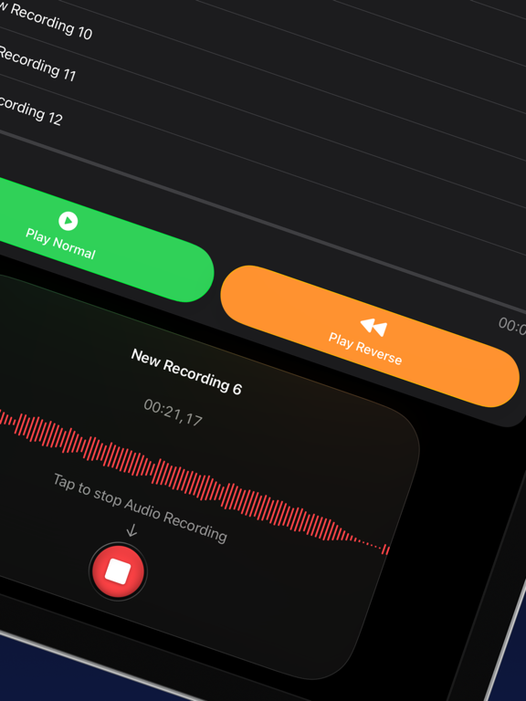 Reverse Audio: Voice Changer screenshot 4