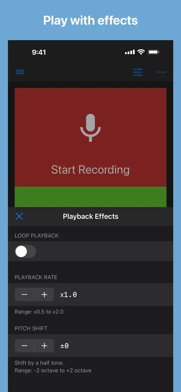 Reverse Audio screenshot 1