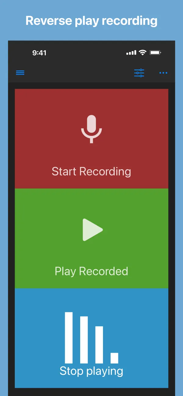 Reverse Audio screenshot 2