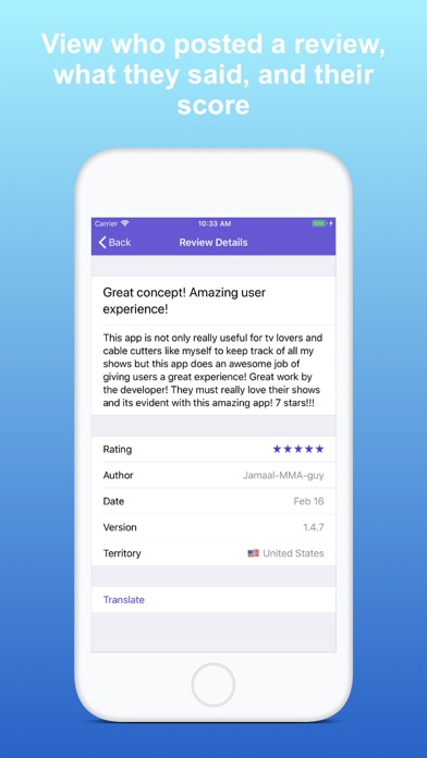 Reviews Time screenshot 2